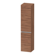 Duravit Hochschrank wandhängend Sivida 40x177x37,4cm, 3 Böd., G c, R, Nussb Nat