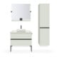 Duravit Hochschrank wandhängend Sivida 40x177x37,4cm, 3 Böd., G sw, li, grün ma