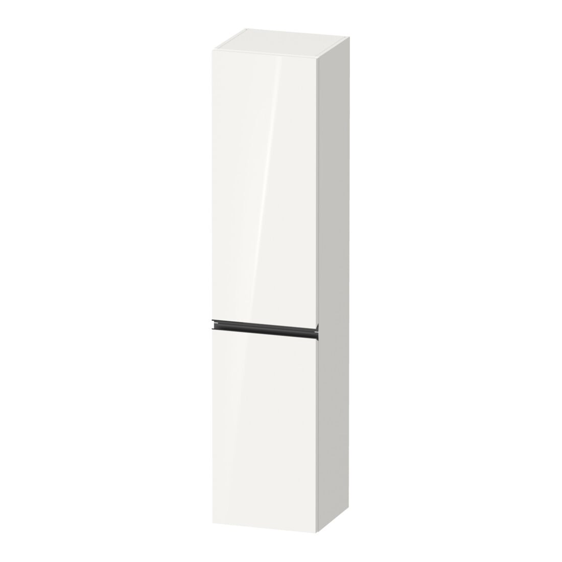 Duravit Hochschrank wandhängend Sivida 40x177x37,4cm, 3 Böd., G sw, li, we. hgl