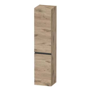 Duravit Hochschrank wandhängend Sivida 40x177x37,4cm, 3 Böd., G sw, re, Ei Marm