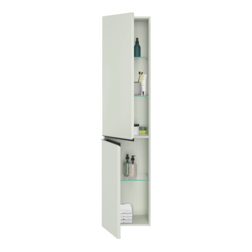 Duravit Hochschrank wandhängend Sivida 40x177x37,4cm, 3 Böd., G sw, re, grün ma