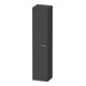 Duravit Hochschrank XBase 40x35,8x176cm, graphit matt