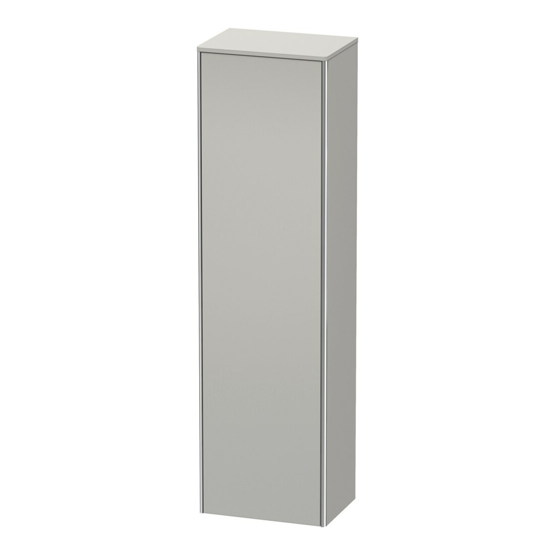 Duravit Hochschrank XSquare 50x35,6x177,6cm, T. li, Betongrau matt