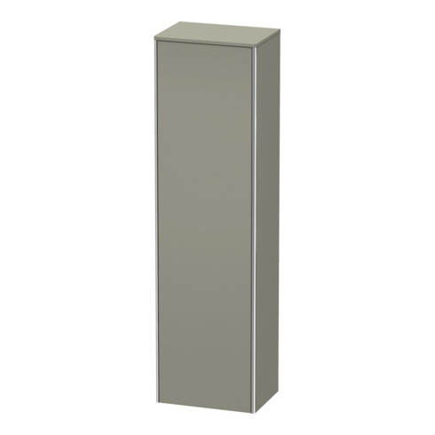 Duravit Hochschrank XSquare 50x35,6x177,6cm, T. li, steingrau s-matt