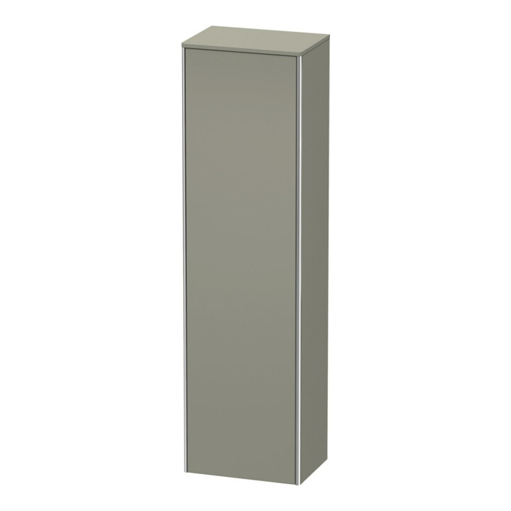 Duravit Hochschrank XSquare 50x35,6x177,6cm, T. li, steingrau s-matt