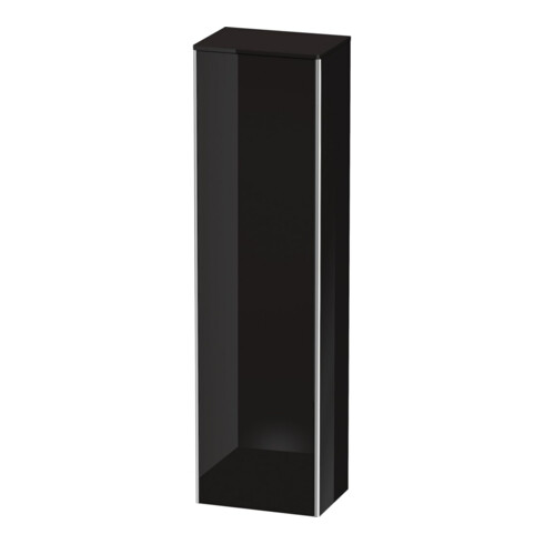 Duravit Hochschrank XSquare 50x35,6x177,6cm, T. li, sw hochglanz
