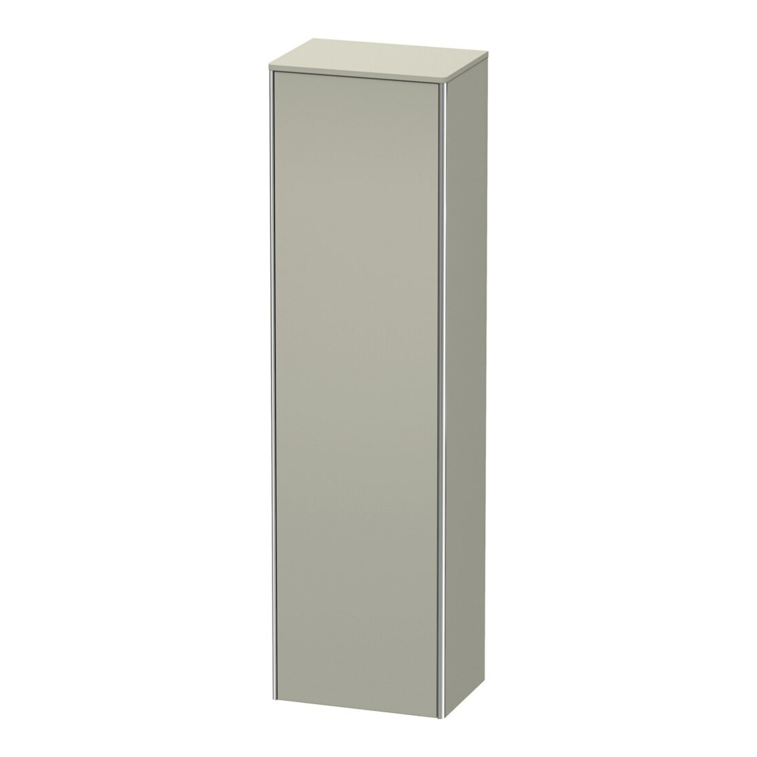 Duravit Hochschrank XSquare 50x35,6x177,6cm, T. li, Taupe seidenmatt