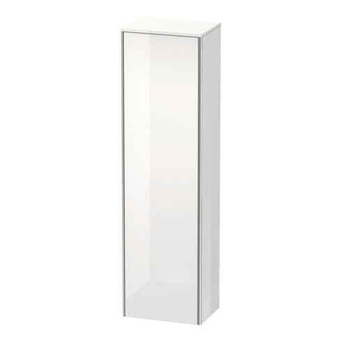 Duravit Hochschrank XSquare 50x35,6x177,6cm, T. li, weiß hochglanz