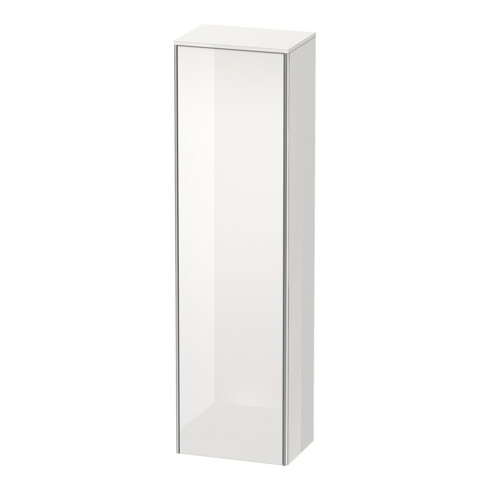 Duravit Hochschrank XSquare 50x35,6x177,6cm, T. li, weiß hochglanz