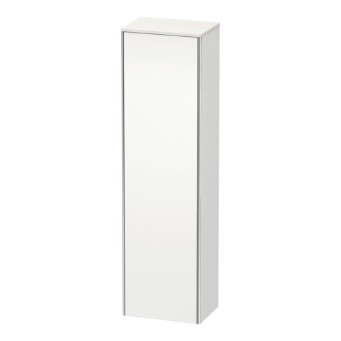 Duravit Hochschrank XSquare 50x35,6x177,6cm, T. li, weiß seidenmatt