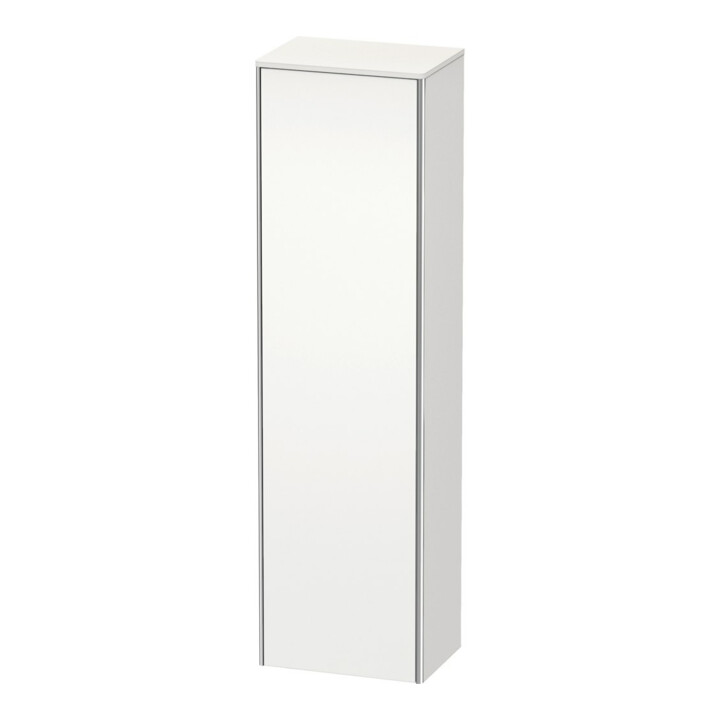 Duravit Hochschrank XSquare 50x35,6x177,6cm, T. li, weiß seidenmatt