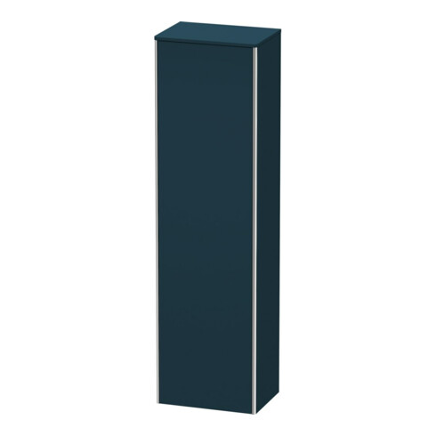 Duravit Hochschrank XSquare 50x35,6x177,6cm, T. re, blau seidenmatt
