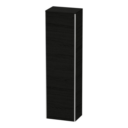 Duravit Hochschrank XSquare 50x35,6x177,6cm, T. re, Eiche schwarz