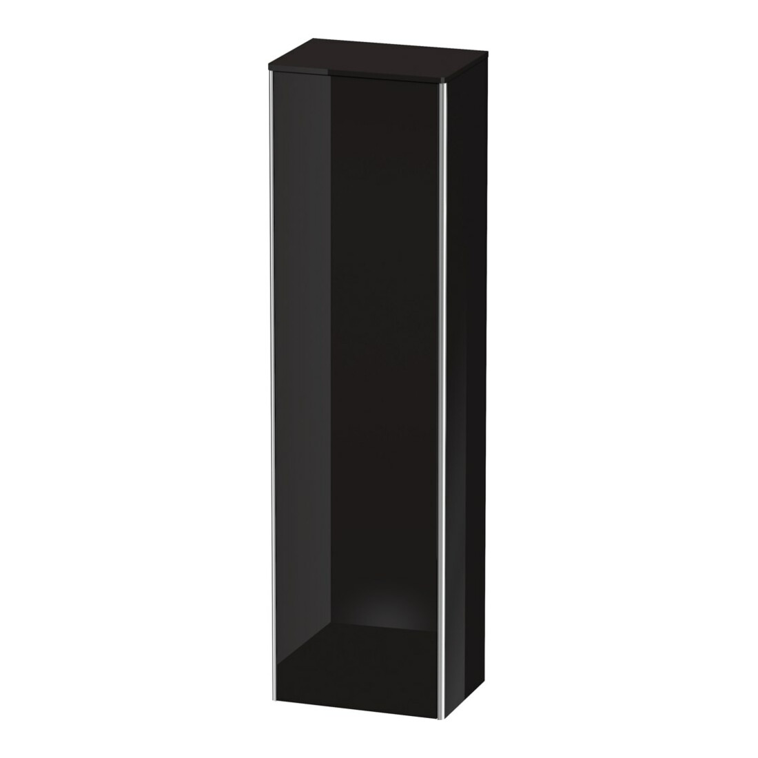 Duravit Hochschrank XSquare 50x35,6x177,6cm, T. re, sw hochglanz