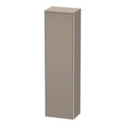 Duravit Hochschrank XSquare 50x35,6x177,6cm, Tür links, Basalt matt-3