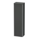 Duravit Hochschrank XSquare 50x35,6x177,6cm, Tür links, Graphit matt-3