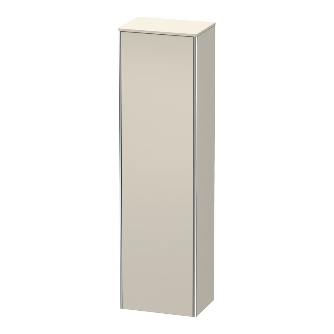 Duravit Hochschrank XSquare 50x35,6x177,6cm, Tür links, Taupe