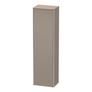Duravit Hochschrank XSquare 50x35,6x177,6cm, Tür rechts, Basalt matt-3