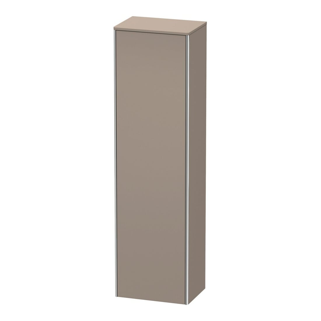 Duravit Hochschrank XSquare 50x35,6x177,6cm, Tür rechts, Basalt matt