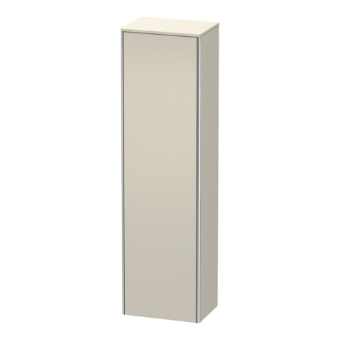 Duravit Hochschrank XSquare 50x35,6x177,6cm, Tür rechts, Taupe