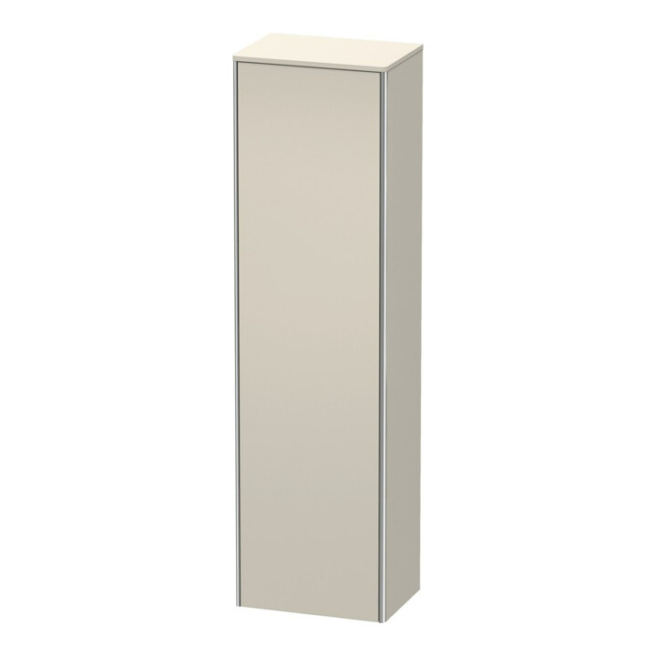 Duravit Hochschrank XSquare 50x35,6x177,6cm, Tür rechts, Taupe