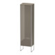Duravit Hochschrank XSquare 50x35,6x201,6cm, st, T. li, flan. Gr hgl-3