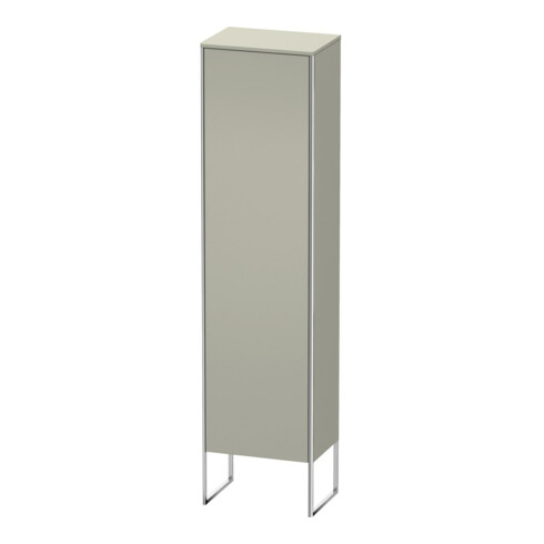 Duravit Hochschrank XSquare 50x35,6x201,6cm, st, T. li, Tau s-matt