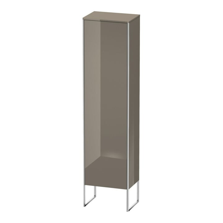 Duravit Hochschrank XSquare 50x35,6x201,6cm, st, T. re, flan. Gr hgl