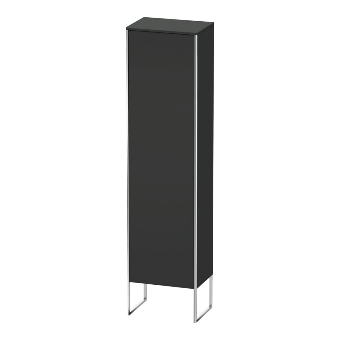 Duravit Hochschrank XSquare 50x35,6x201,6cm, st, T. re, graph matt
