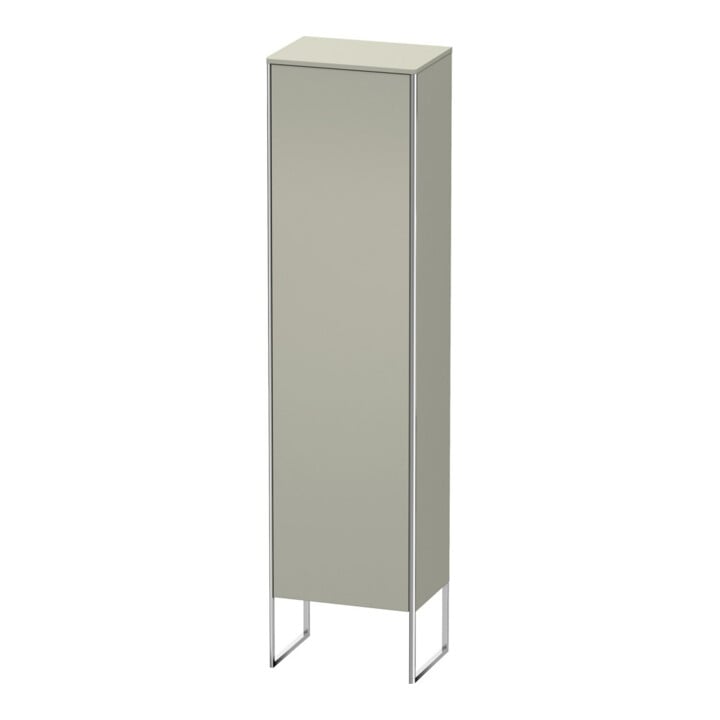 Duravit Hochschrank XSquare 50x35,6x201,6cm, st, T. re, Tau s-matt