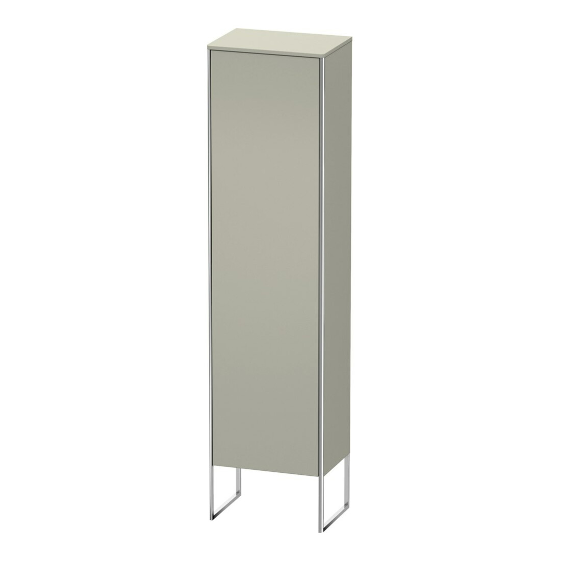 Duravit Hochschrank XSquare 50x35,6x201,6cm, st, T. re, Tau s-matt