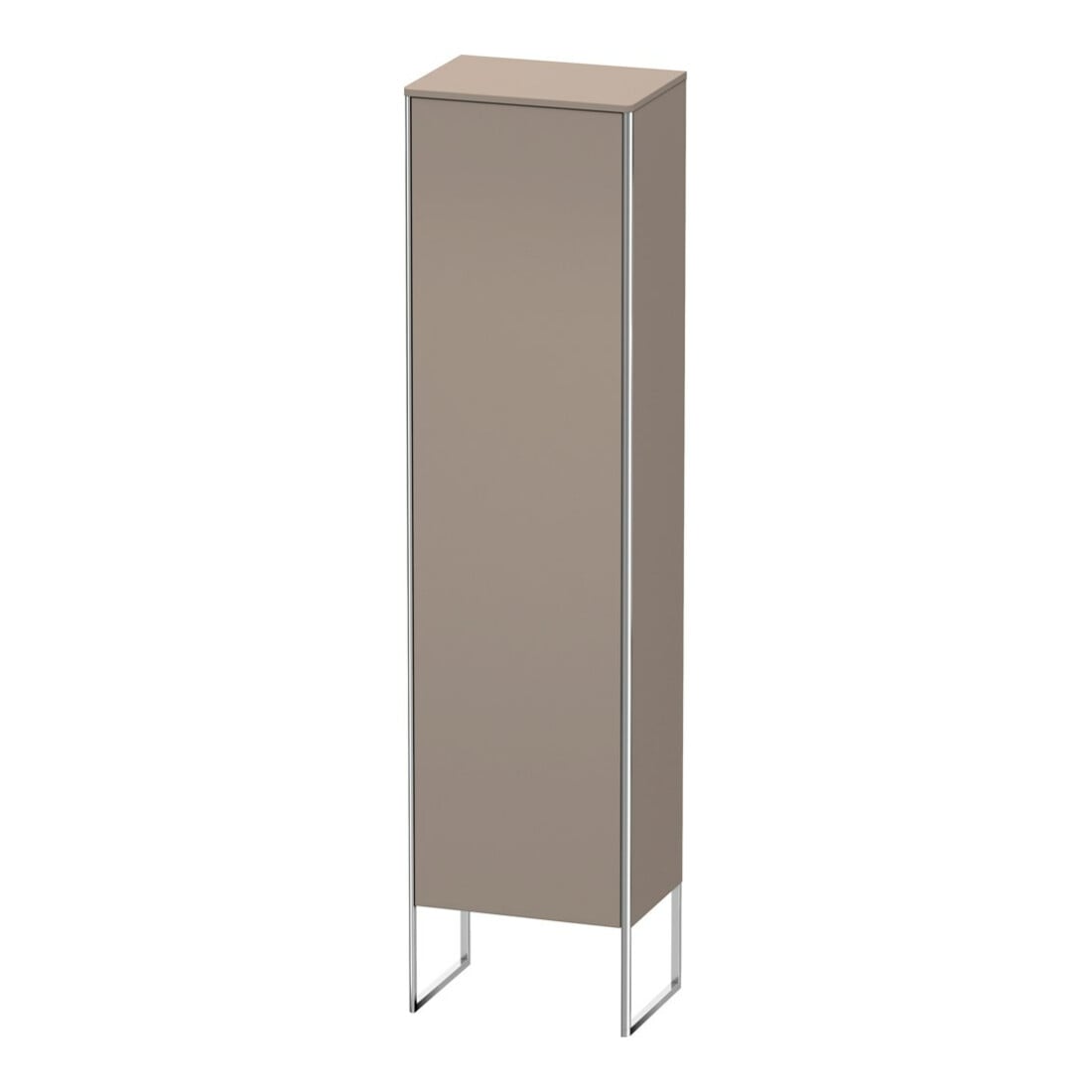 Duravit Hochschrank XSquare 50x35,6x201,6cm, steh., T. li, bas. matt