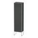 Duravit Hochschrank XSquare 50x35,6x201,6cm, steh., T. li, graph m-3