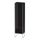 Duravit Hochschrank XSquare 50x35,6x201,6cm, steh., T. li, sw hgl-3