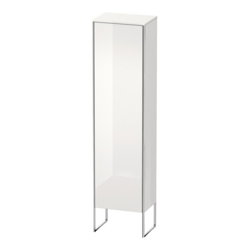 Duravit Hochschrank XSquare 50x35,6x201,6cm, steh., T. li, we hgl