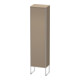 Duravit Hochschrank XSquare 50x35,6x201,6cm, steh., T. links, Leinen-3