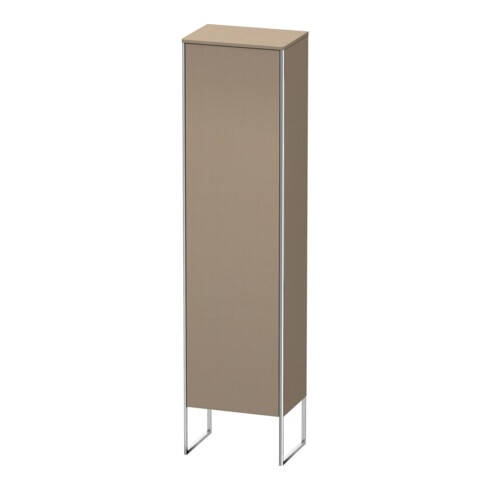 Duravit Hochschrank XSquare 50x35,6x201,6cm, steh., T. links, Leinen