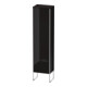 Duravit Hochschrank XSquare 50x35,6x201,6cm, steh., T. re, sw hgl-3
