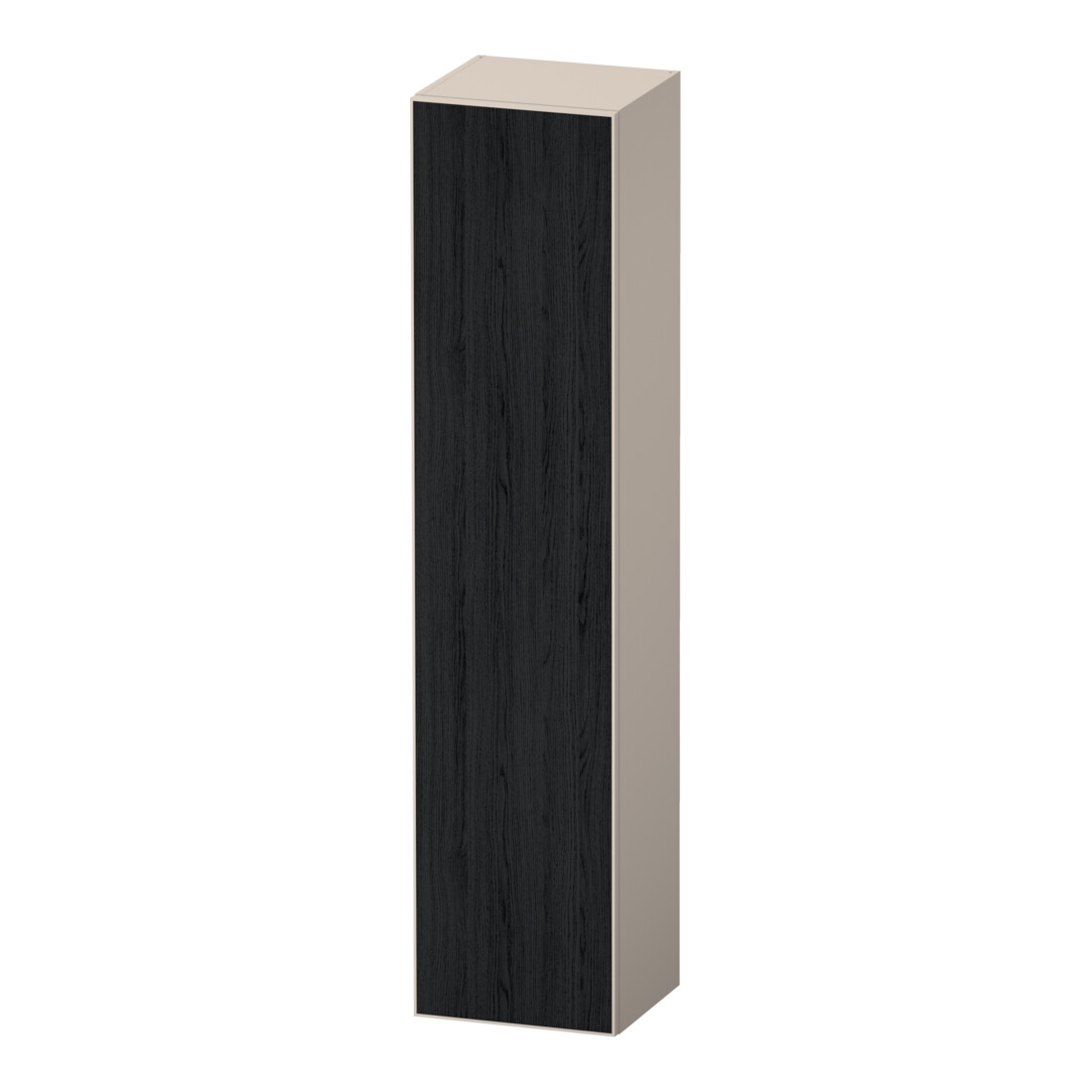 Duravit Hochschrank Zencha 40x36x176cm, 1 T, An L, E schw/tau matt