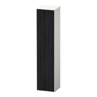 Duravit Hochschrank Zencha 40x36x176cm, 1 T, An li, Ei sw/we matt