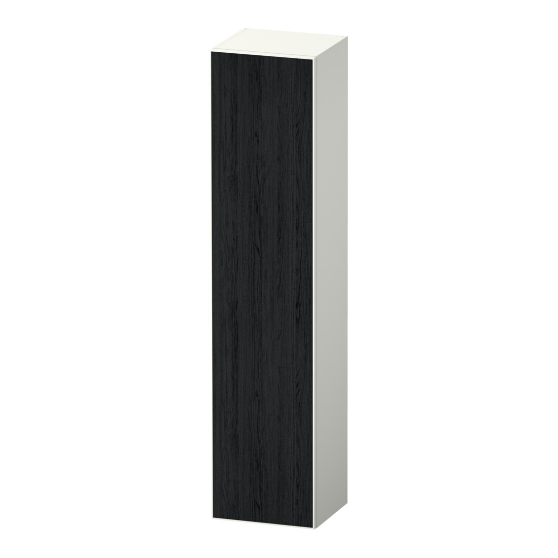 Duravit Hochschrank Zencha 40x36x176cm, 1 T, An re, Ei sw/we matt