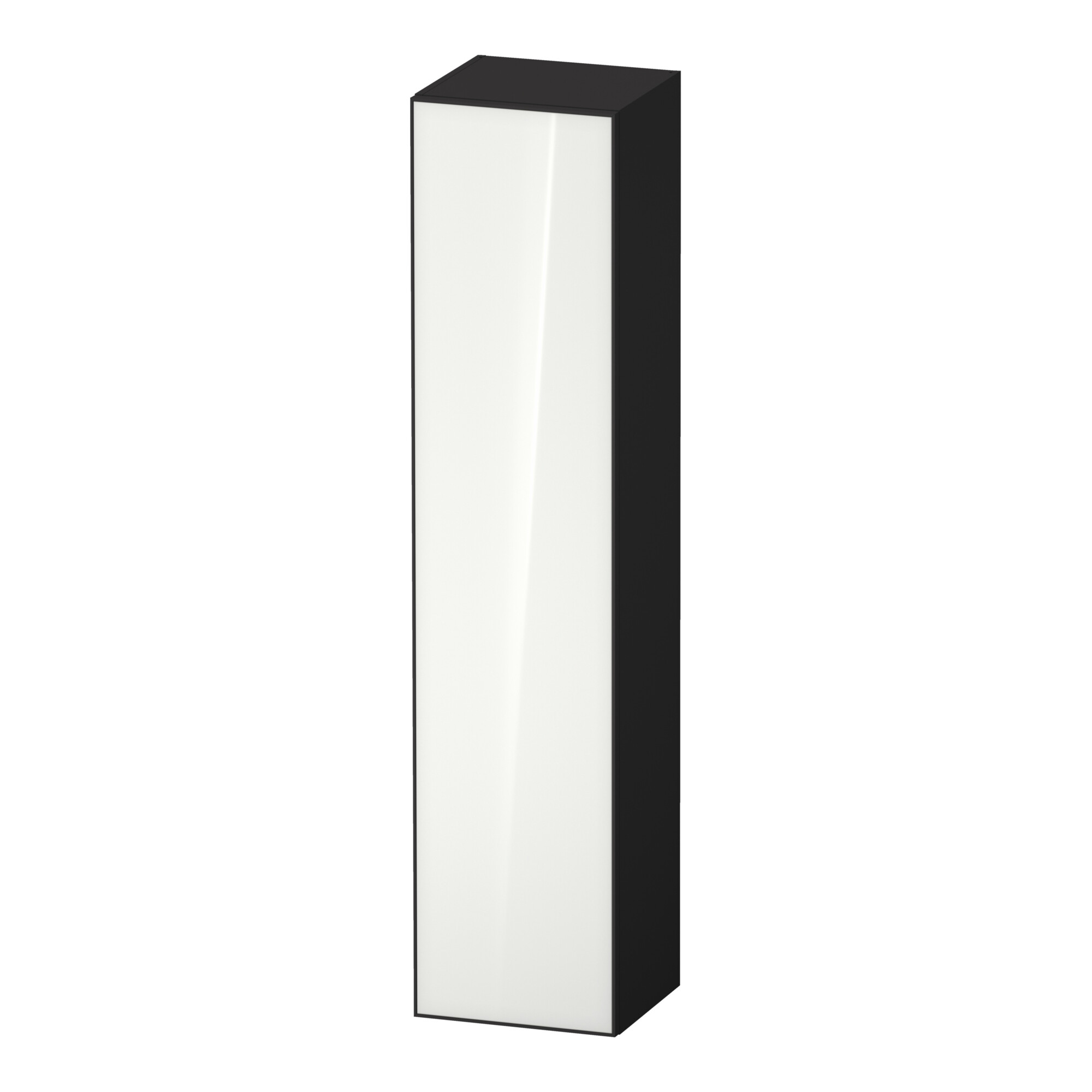 Duravit Hochschrank Zencha 40x36x176cm, 1 T, An re, Gl. w/grap matt
