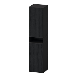 Duravit Hochschrank Zencha 40x36x176cm, 2 T, An r, E schw/grap matt