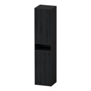 Duravit Hochschrank Zencha 40x36x176cm, 2 T, An r, E schw/grap matt