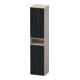 Duravit Hochschrank Zencha 40x36x176cm, 2 T, An r, E sw/tau matt-1