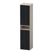 Duravit Hochschrank Zencha 40x36x176cm, 2 T, An r, E sw/tau matt