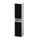 Duravit Hochschrank Zencha 40x36x176cm, 2 T, An r, Gl s Lini/w matt-1