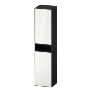 Duravit Hochschrank Zencha 40x36x176cm, 2 T, An re, Gl. w/grap matt