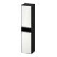 Duravit Hochschrank Zencha 40x36x176cm, 2 T, An re, Gl. w/grap matt-1