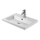 Duravit Inbouwwastafel 2nd floor 60 x 43 cm wit